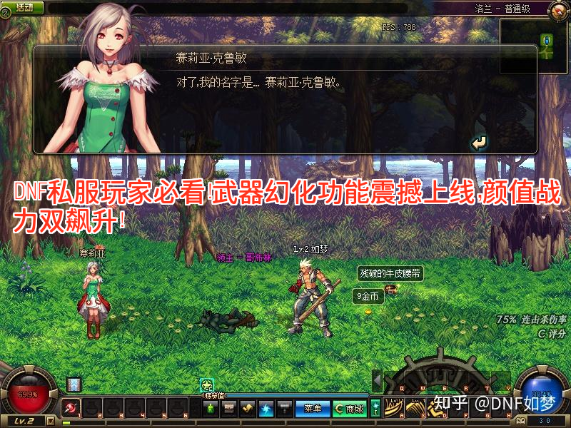DNF私服玩家必看！武器幻化功能震撼上线，颜值战力双飙升！